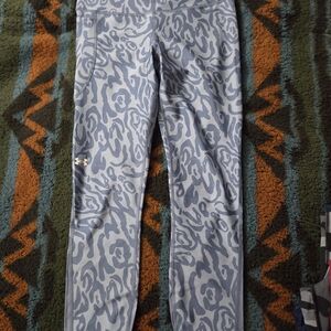 Under Armour Gray Patterned Leggings